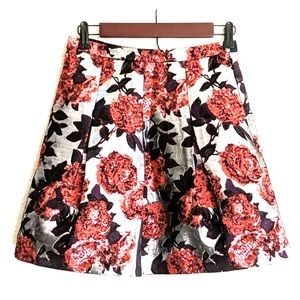 J.CREW • Floral Skirt